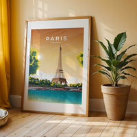 PARIS - FRANCE - LUSH VIEW PRINTS