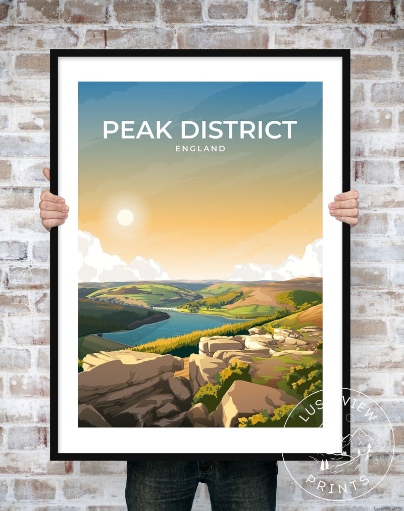 PEAK DISTRICT - ENGLAND - LUSH VIEW PRINTS