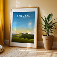 PEN Y FAN - WALES - LUSH VIEW PRINTS