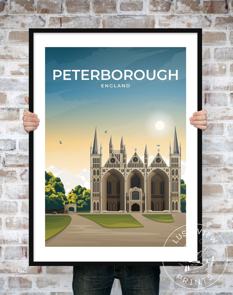 PETERBOROUGH - ENGLAND - LUSH VIEW PRINTS