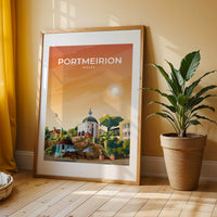 PORTMEIRION - WALES - LUSH VIEW PRINTS