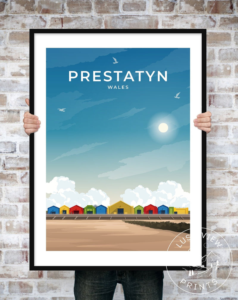 PRESTATYN - WALES - LUSH VIEW PRINTS