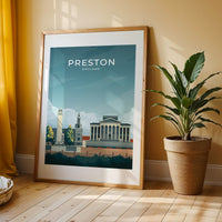 PRESTON - ENGLAND - LUSH VIEW PRINTS