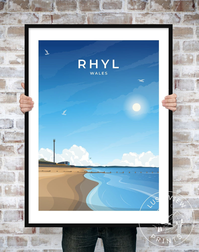 RHYL - WALES - LUSH VIEW PRINTS