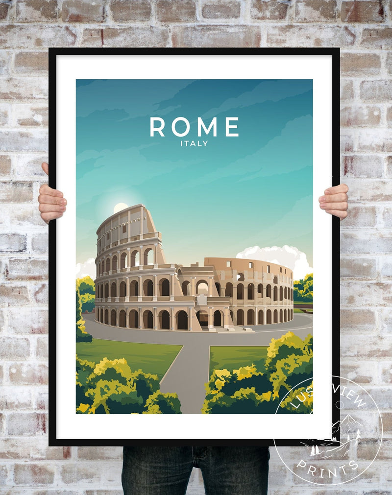 ROME - ITALY - LUSH VIEW PRINTS
