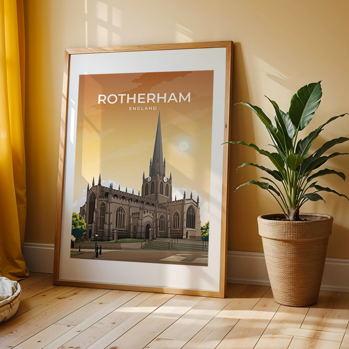 Instant Print Rotherham Rotherham Art Print – LUSH VIEW PRINTS