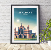 ST ALBANS PRINT | WALL ART - LUSH VIEW PRINTS