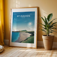 ST DAVIDS - WALES - LUSH VIEW PRINTS