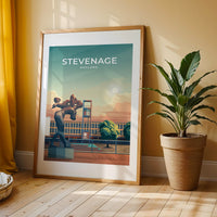 STEVENAGE - ENGLAND - LUSH VIEW PRINTS
