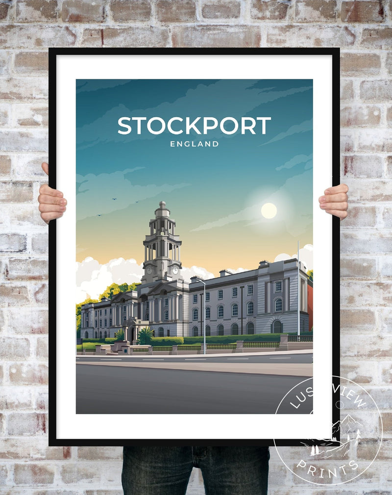 STOCKPORT - ENGLAND - LUSH VIEW PRINTS