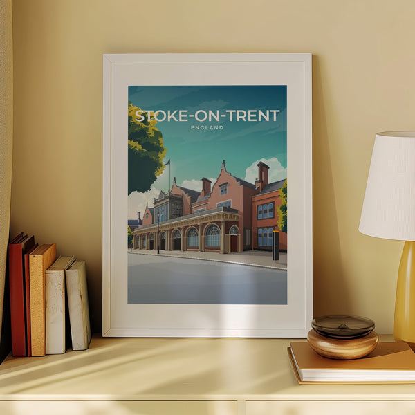 STOKE - ON - TRENT - ENGLAND - LUSH VIEW PRINTS