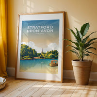 STRATFORD - UPON - AVON - ENGLAND - LUSH VIEW PRINTS