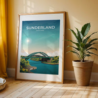 SUNDERLAND - ENGLAND - LUSH VIEW PRINTS