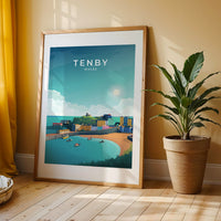 TENBY PRINT | WALL ART - LUSH VIEW PRINTS