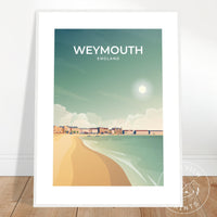 WEYMOUTH - ENGLAND - LUSH VIEW PRINTS