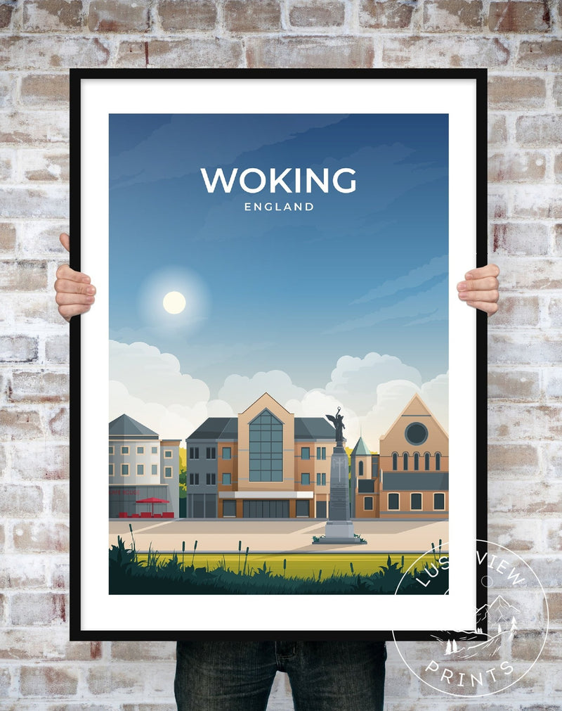 WOKING - ENGLAND - LUSH VIEW PRINTS