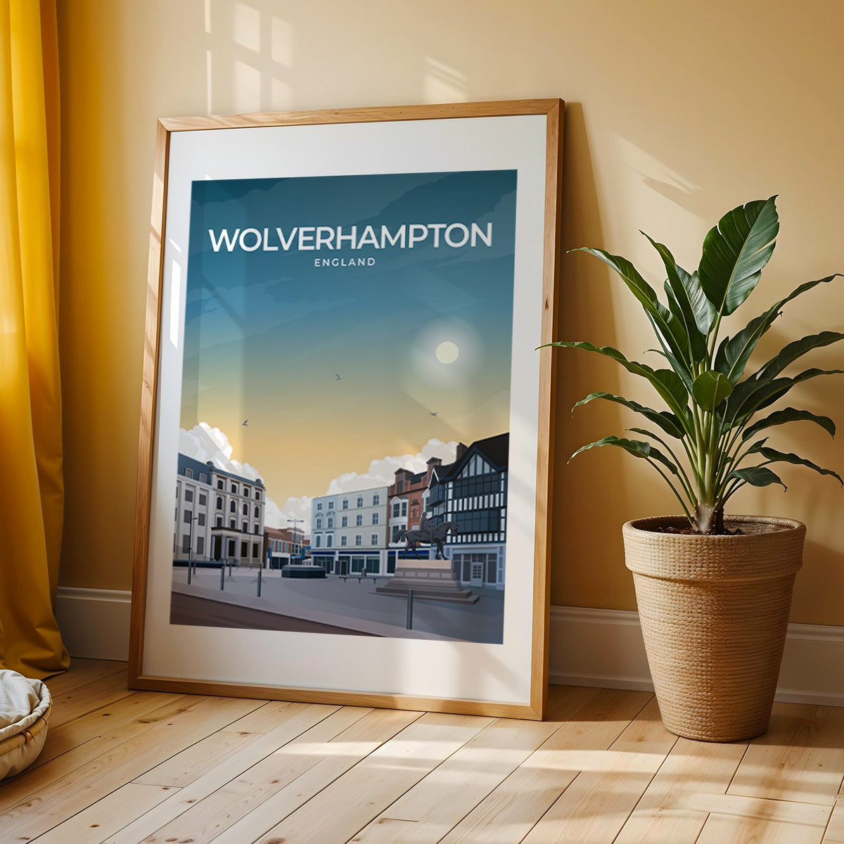 WOLVERHAMPTON - ENGLAND - LUSH VIEW PRINTS