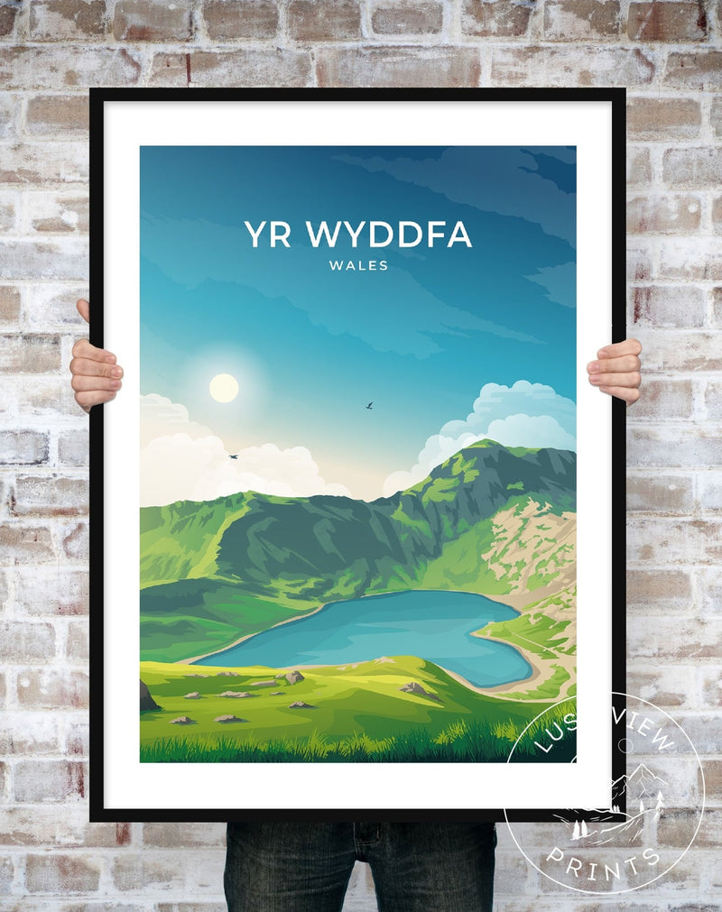 YR WYDDFA - WALES - LUSH VIEW PRINTS